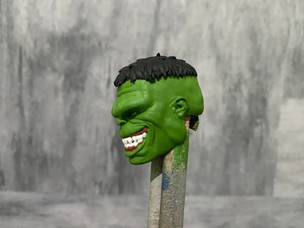 Head custom the Hulk action figures marvel legends e outros  - Foto 2