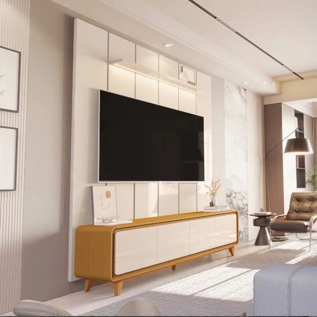 Painel com Rack Essenza 188 - Foto 3