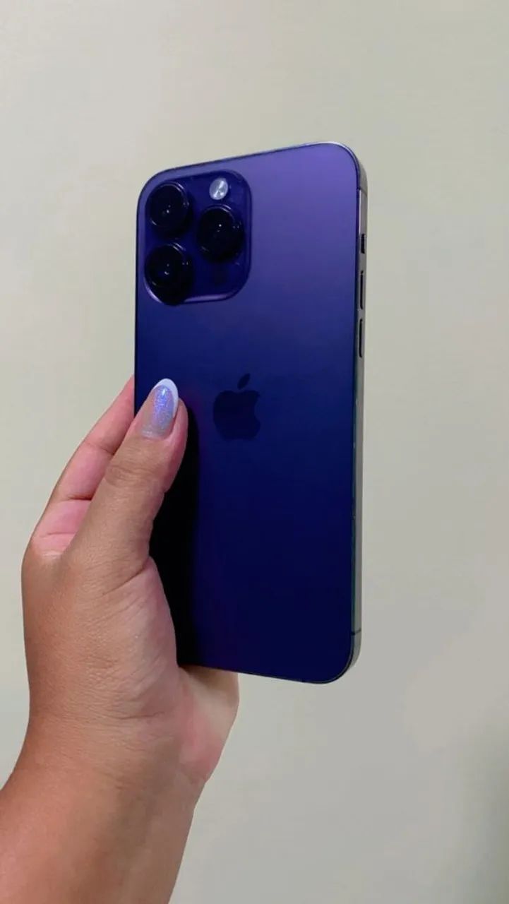 iPhone 14 Pro Max, roxo,128Gb - Foto 2