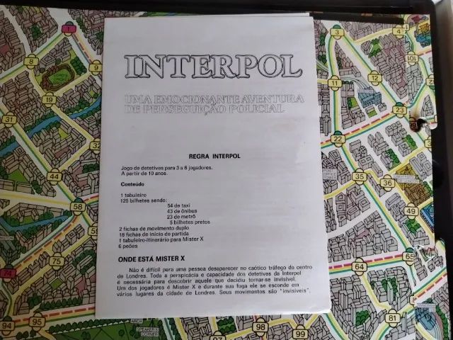 Interpol - Jogo Antigo da Grow (Leia o anuncio) - Foto 2