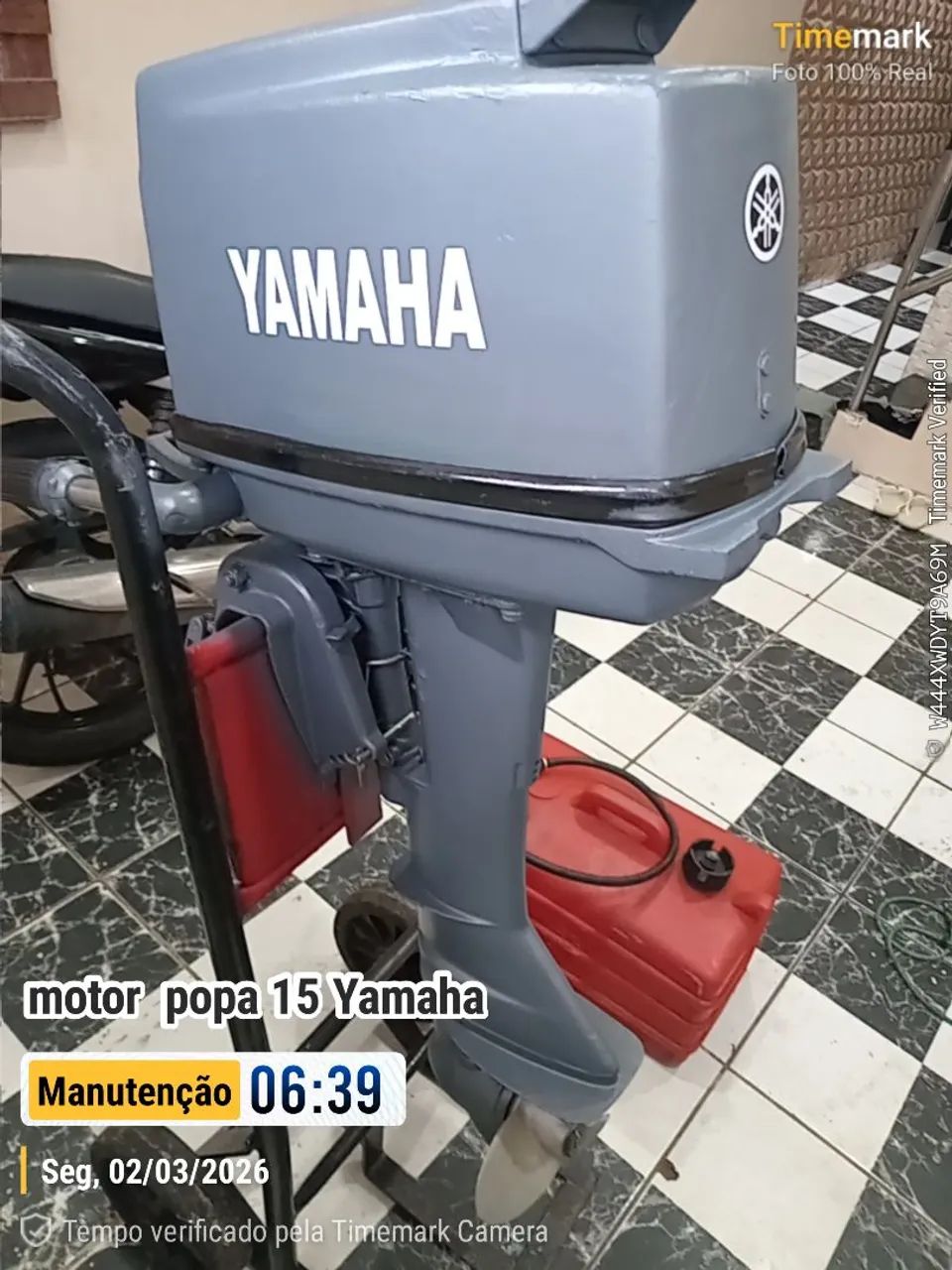 Motor popa Yamaha 15 HP - Foto 2