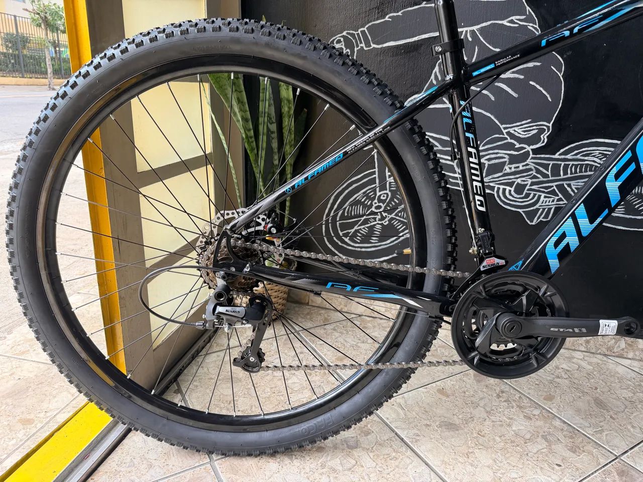 BICICLETA ARO 29 ALFAMEQ ALUMINIO NOVA - Foto 5