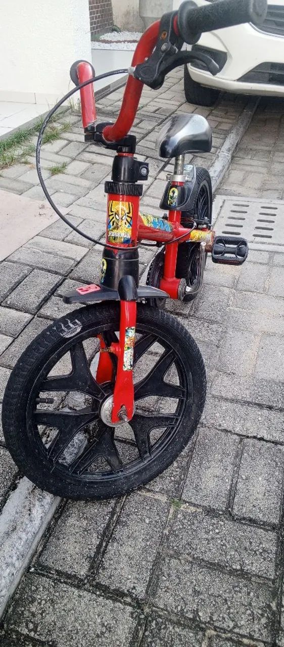 Bicicleta aro 16 vermelha 