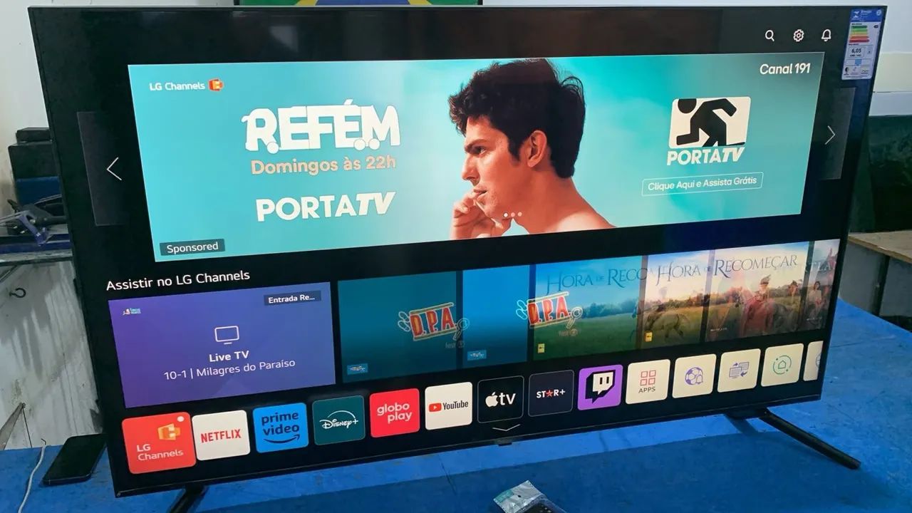 Tv 55 polegadas smart LG 4K Nanocell  - Foto 5