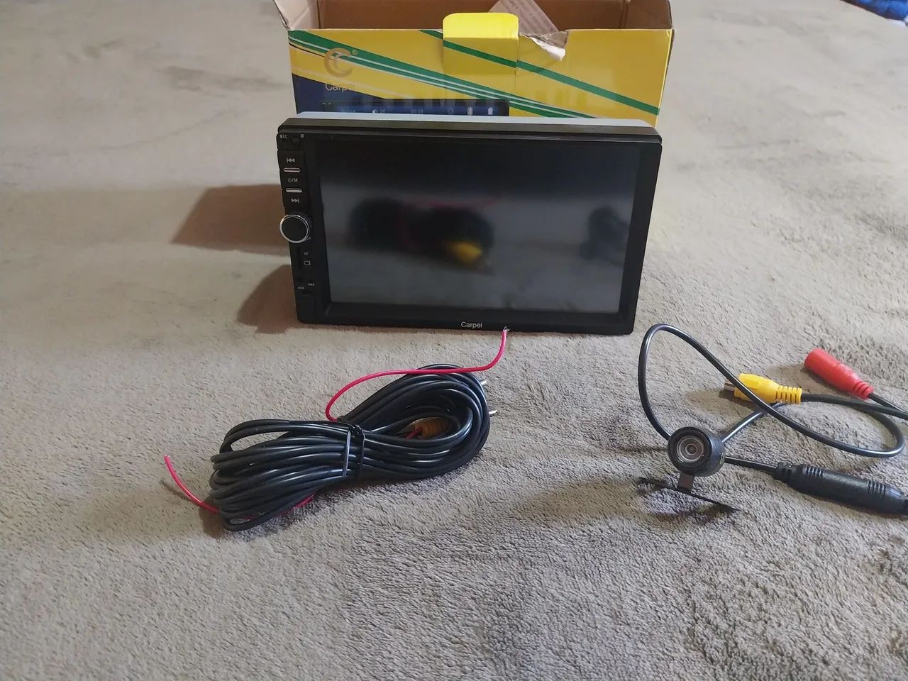 DVD automotivo 7" com câmera de ré