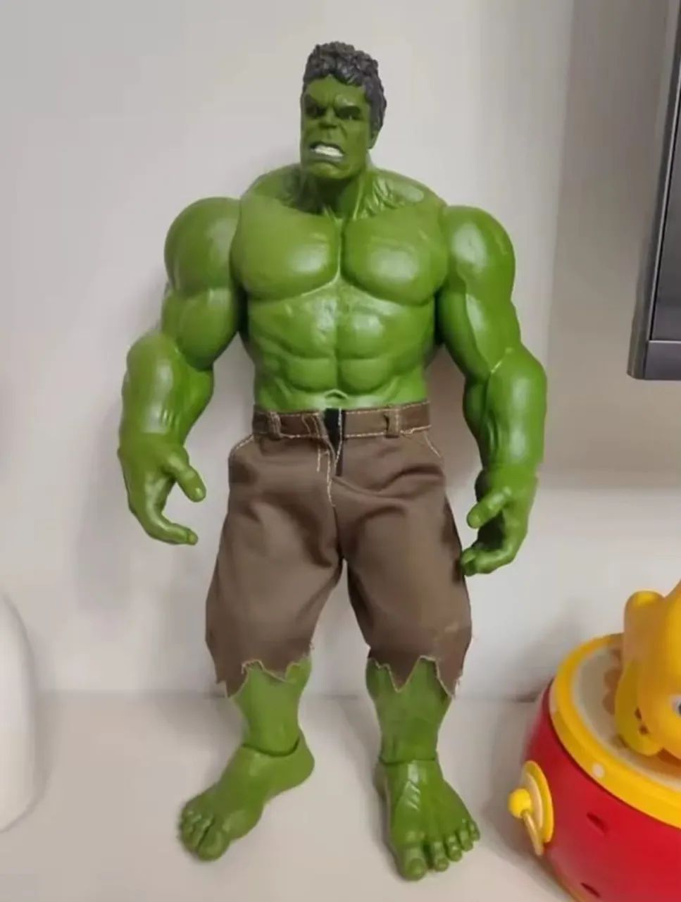 Boneco articulado 42 centímetros Hulk Marvel vingadores marca J&T com caixa original novo  - Foto 3