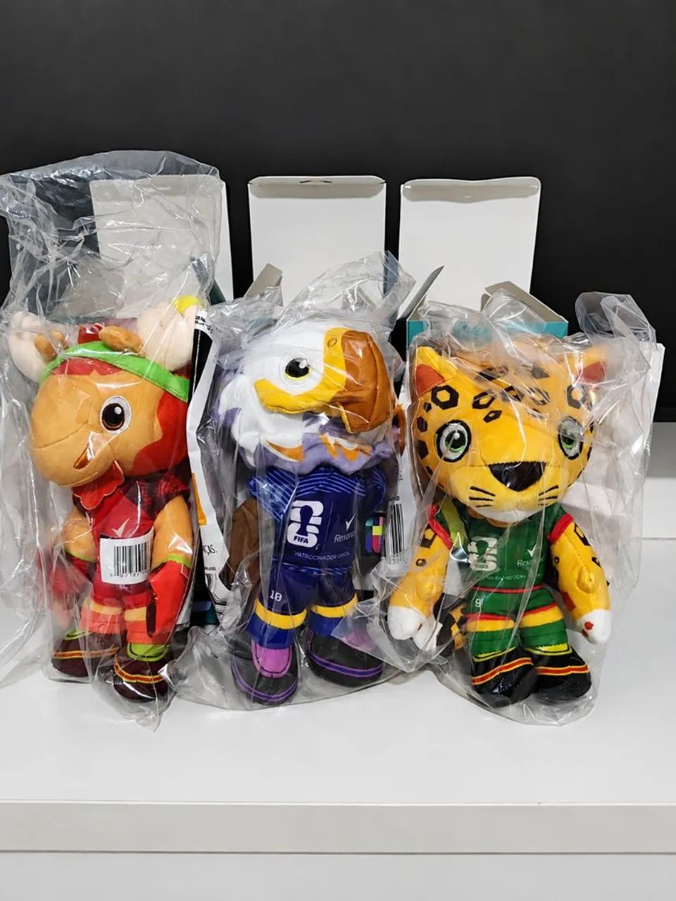 Vendo coleção dos mascotes da copa rexona