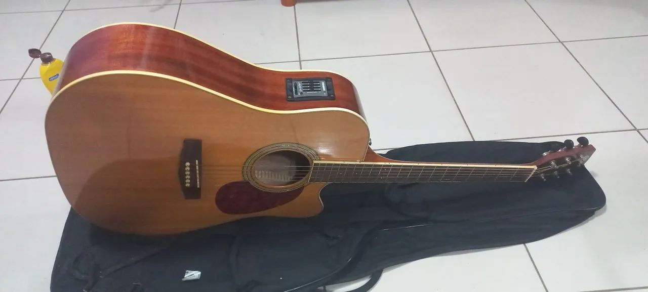 Violão Folk Cort MR 710F NAT - Foto 4