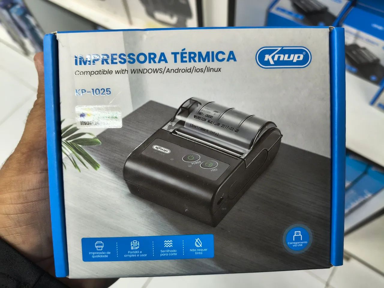 Mini impressora bluetooth térmica  - Foto 2