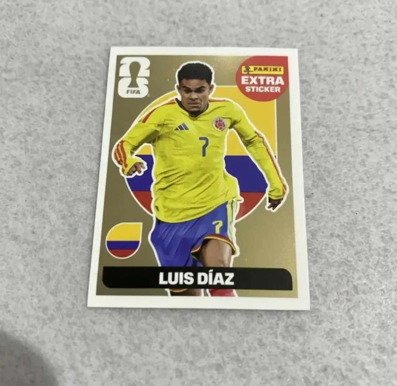Figurinha Da Copa 2026 Legend Ouro Luiz Dias Original - Foto 3