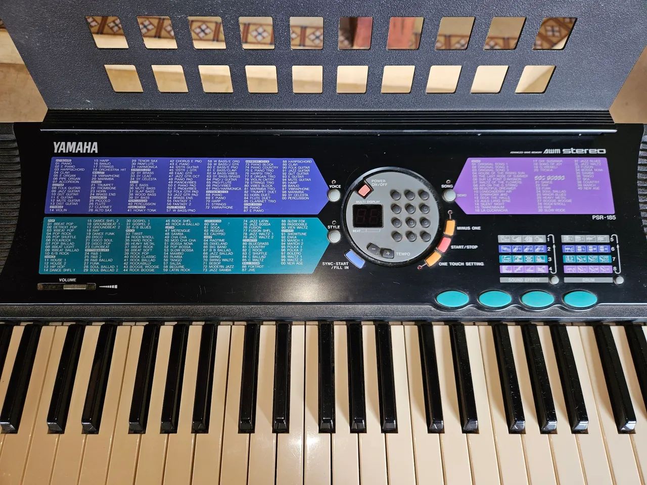 teclado YAMAHA psr-185 - Foto 3