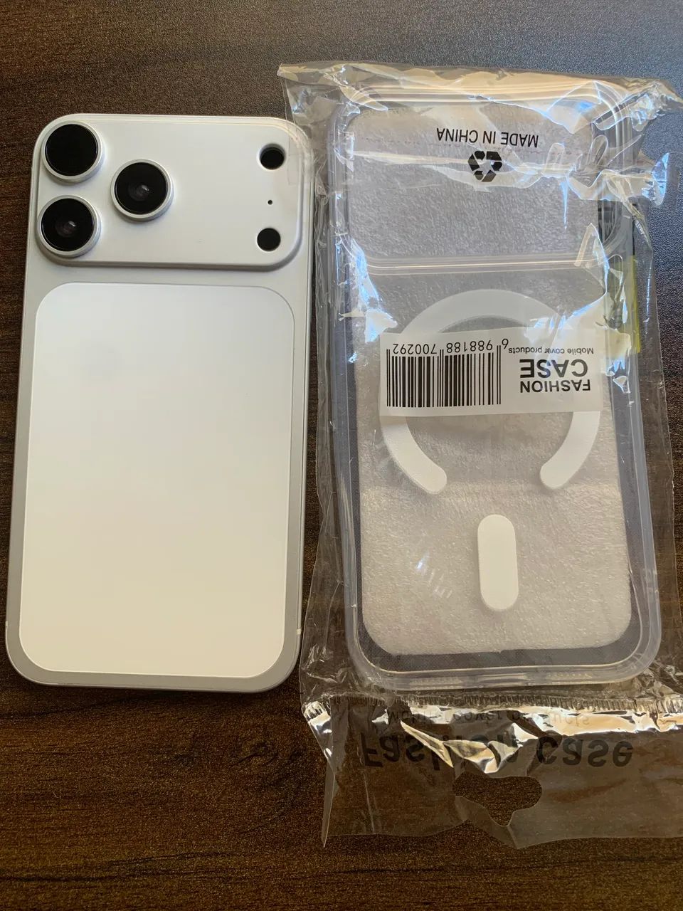 Carcaça Para iPhone XR No 17 pro silver  - Foto 2