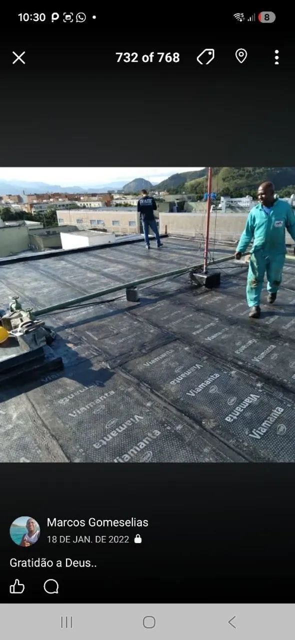 Impermeabilização com manta asfáltico.100% - Foto 4