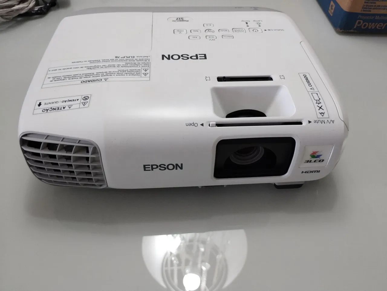 Projetor Epson s17  - Foto 4