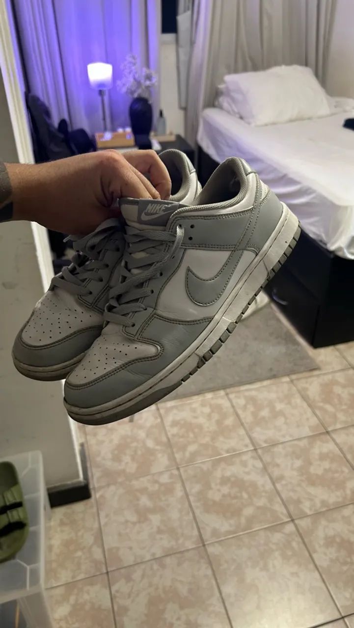 Nike dunk low cinza  - Foto 4
