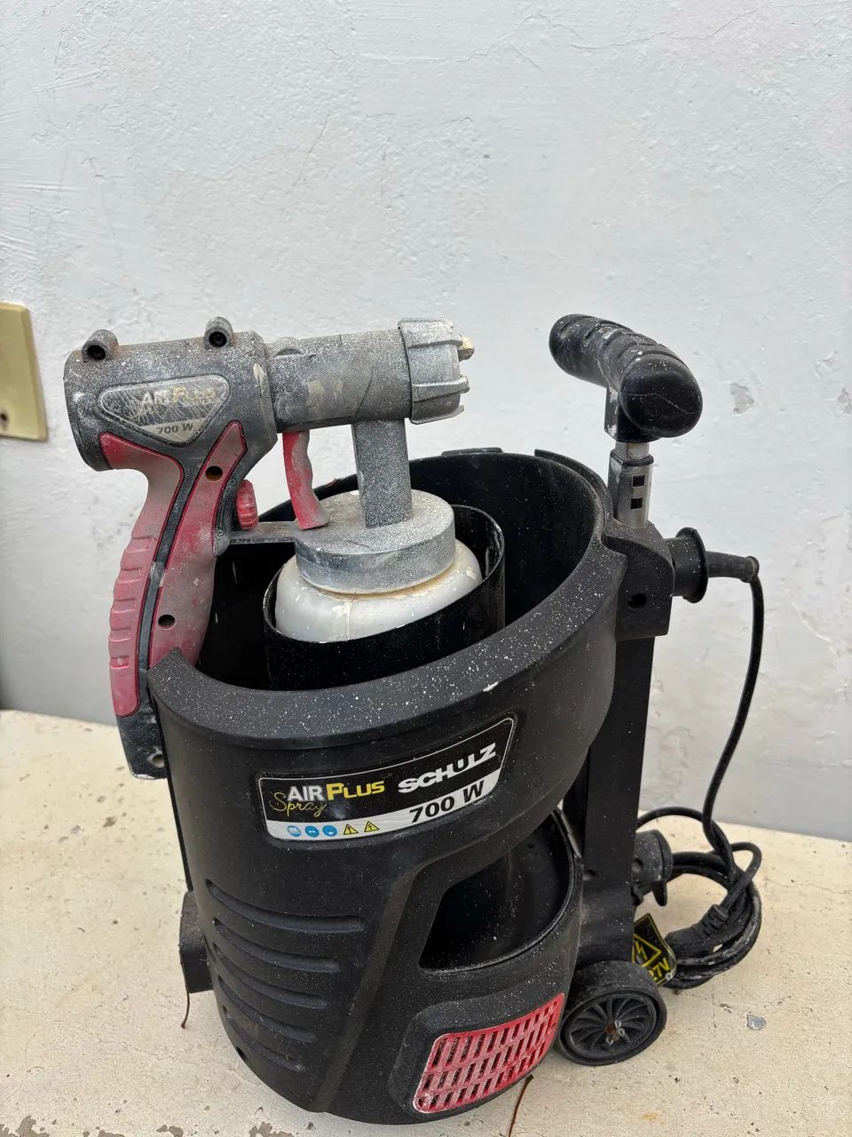 Pistola de Pintura Schulz Air Plus Spray 700W Completa