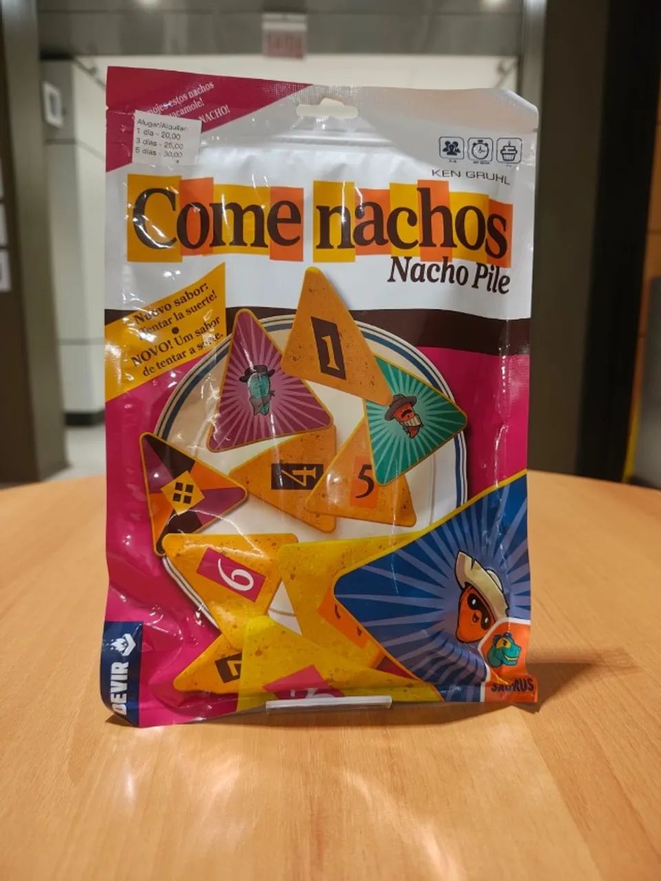 Come Nachos - Jogo de Tabuleiro - Board Game Devir