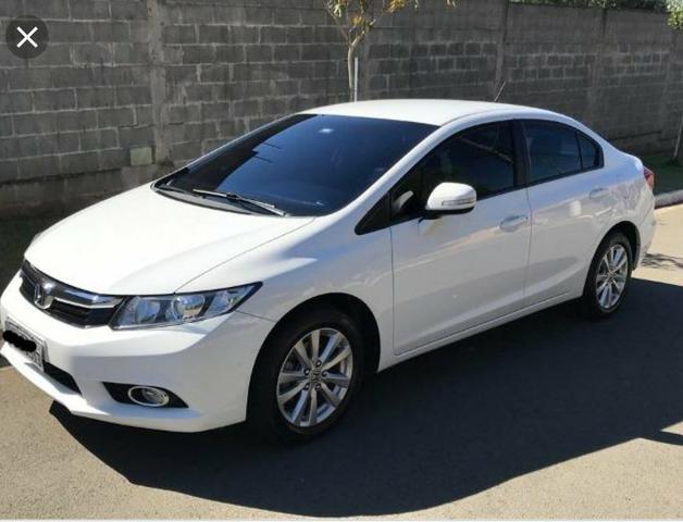Compro Civic 2014 lxr branco - km abaixo de 60mil