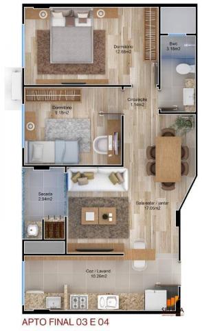 Apartamento com 2 dormitórios à venda, 63 m² por R$ 278.000,00 - Tabuleiro - Camboriú/SC - Foto 2