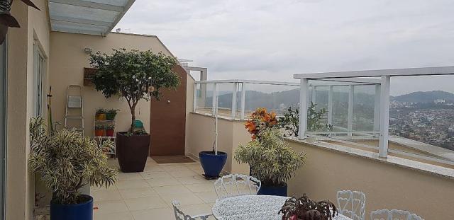 Cobertura com 3 quartos à venda, 172 m² por r$ 875.000 - estrela sul- juiz de fora/mg