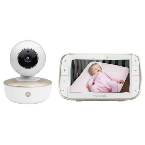 Babá Eletrônica Motorola MBP-855 Connect Tela 5" WiFi Branco - Foto 3