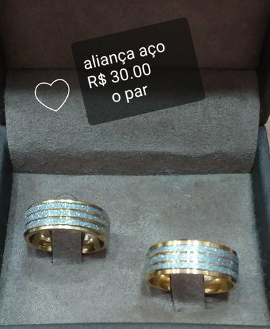 Alianças aço - Foto 4