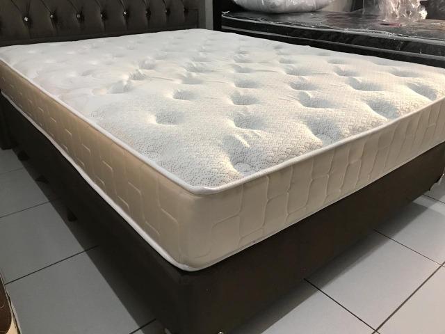 Cama box Casal Umaflex Spring Light - Peça Nova - Foto 6