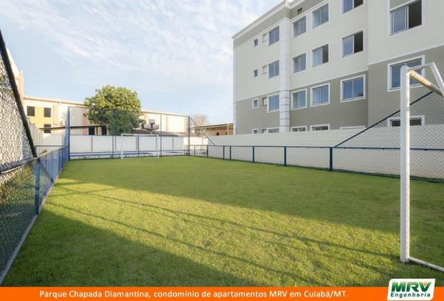 RARO! Apartamento 2 Quartos com Jardim Privativo. Parque Chapada Diamantina MRV - Foto 9