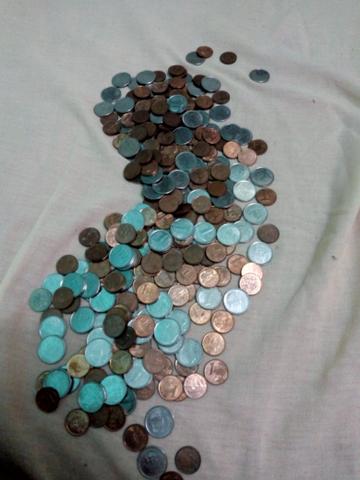 Moedas antigas para colecionar