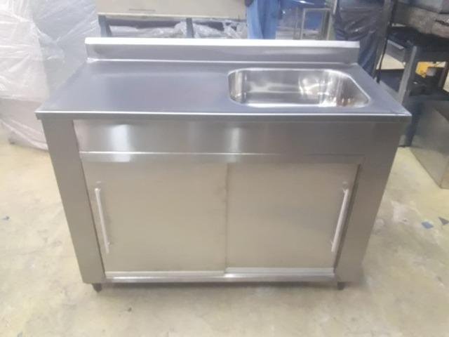 Gabinete a seco industrial em aço inox sob medida - Foto 2