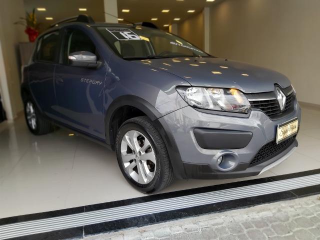 Renault Sandero 1.6 Stepway Flex 2016 Automático - imperdível- baixo KM!! - Foto 13