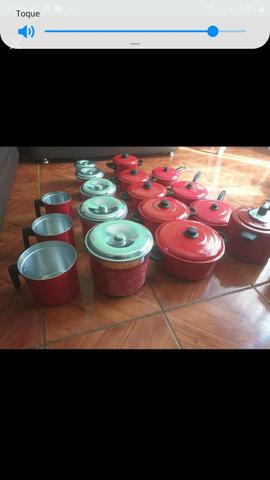 Kit panelas com 17 peças