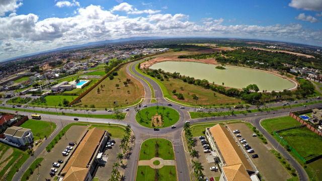 Terreno Florais Itália com 458,79m² jardim Itália condomínio fechado - Foto 3