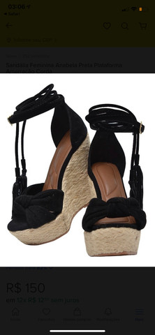 roupas com sandalia anabela