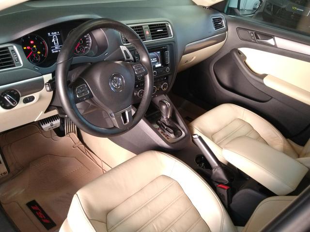 Vw Jetta TSI 2013 211cv Branco+Caramelo+Teto!! Entrada em 12 x no cartão de crédito!! - Foto 11