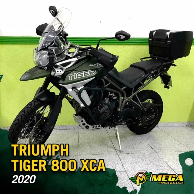 TRIUMPH TIGER 800 XCA 2020 SUPER CONSERVADA !