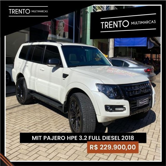 MITSUBISHI PAJERO HPE FULL 3.2 4X4 T.I.DIES. 5P AUT 2018 DIESEL