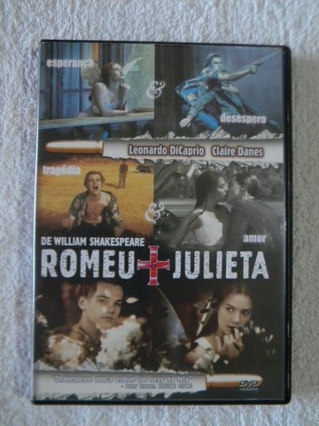 Dvd Romeu e Julieta Original e Impecável (Leonardo Dicaprio e Claire Danes).