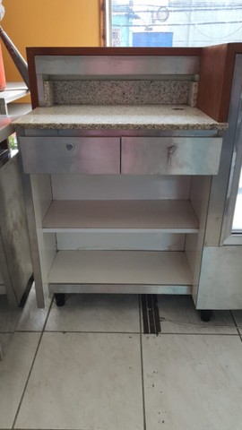 Balcão linha Completa (Caixa, Estufa e Refrigerada) 3,00m x 2,10m - Leia o anúncio - Foto 5