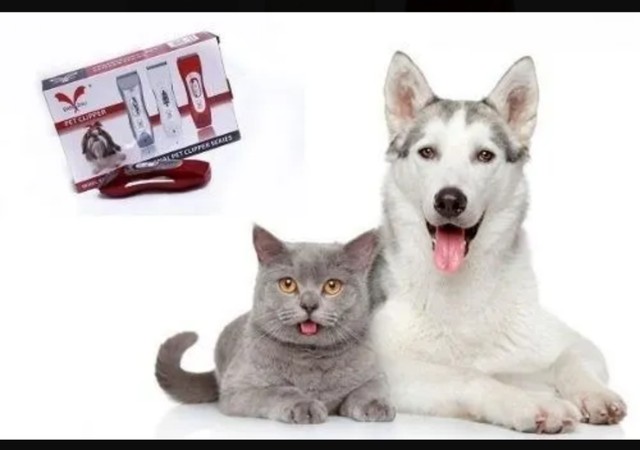 Máquina de Tosa para Pet Cachorro Gato profissional completa recarregável - Foto 5