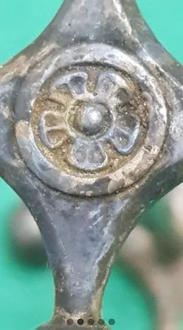 Descanso De Talheres Em Prata(?). 5 Pçs. Antiguidade De Família - Foto 2