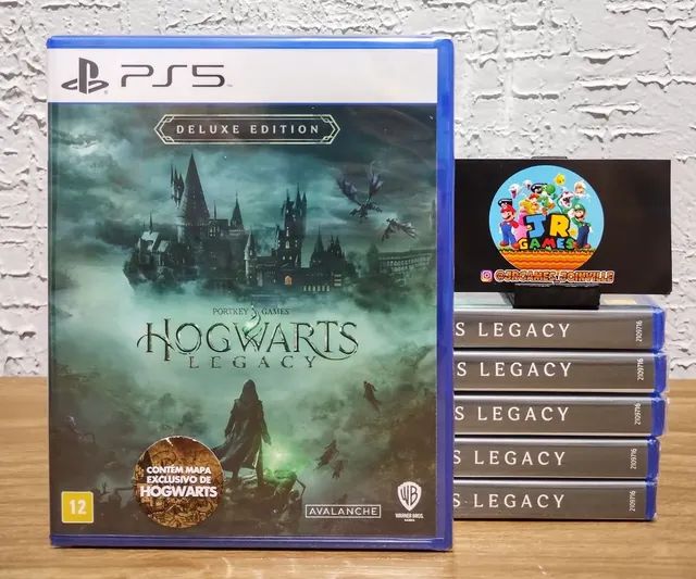 Jogo Hogwarts Legacy Deluxe Edition PS5 - Produto Original, Novo e