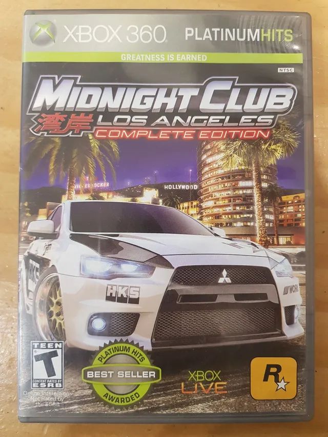 Jogo Midnight Club: Los Angeles - Xbox 360 - Loja Sport Games