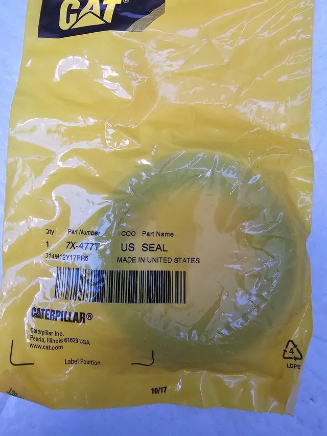 Trator esteira caterpillar d6 d7 d8 retentor novo original 7x4777 - Foto 3