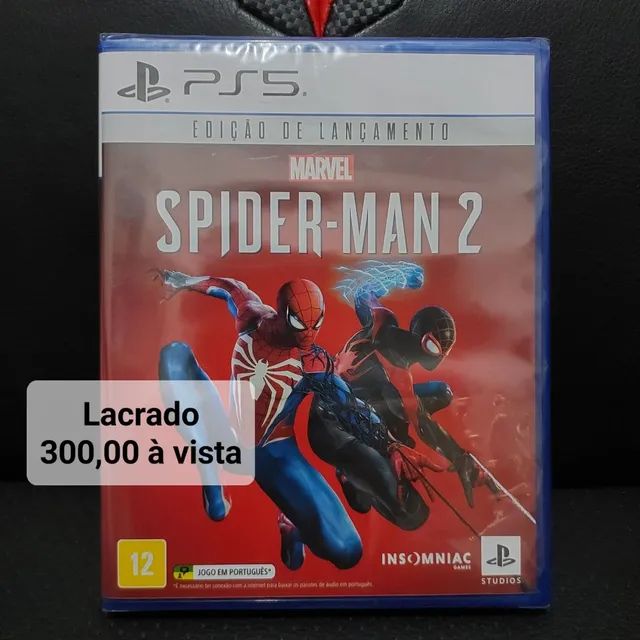 Spider Man edição jogo do ano PS4 LACRADO