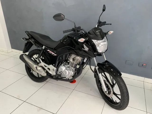 Fan 160 0km Preta 2023