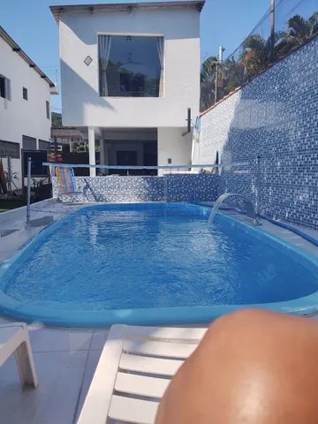 Pé na areia com Lazer completo e privativo Praia Guarujá Perequê