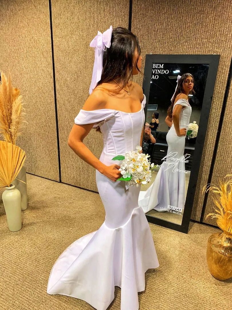 Vestido de noiva branco - Foto 3