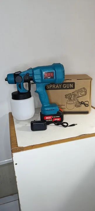 Pistola de pintura 21v a bateria profissional  - Foto 2
