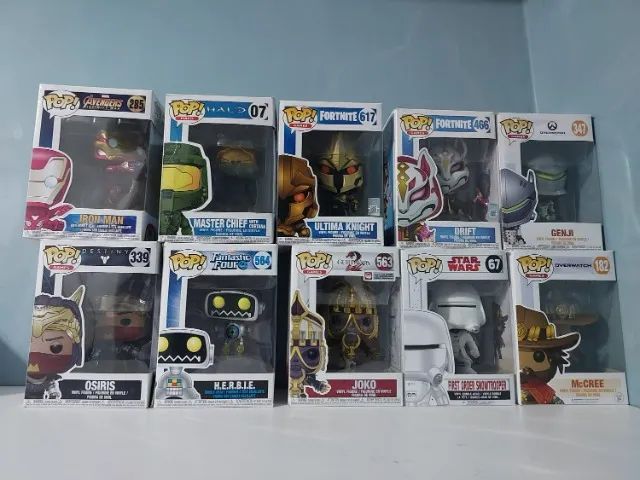 Funko Pops (vendo Individualmente por R$150,00)